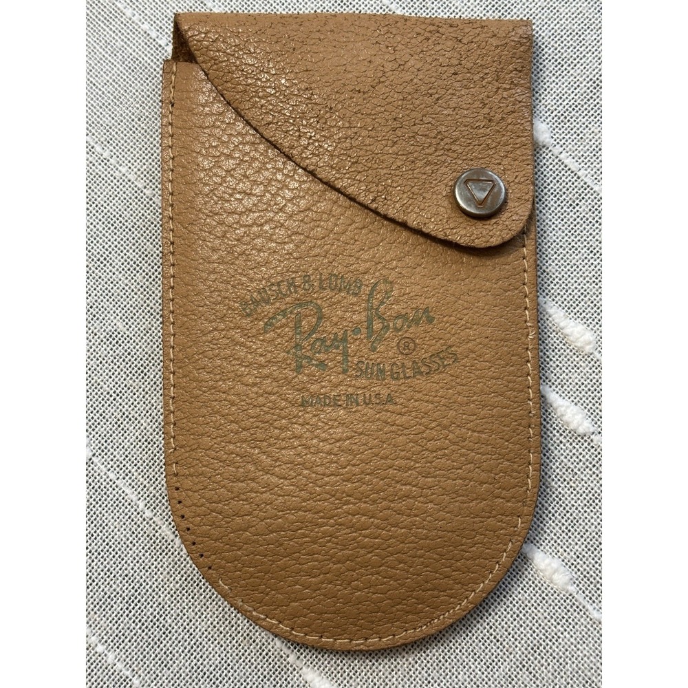 Vintage Bausch & Lomb Ray Bans Leather Sunglasses Glasses **Case Only** USA